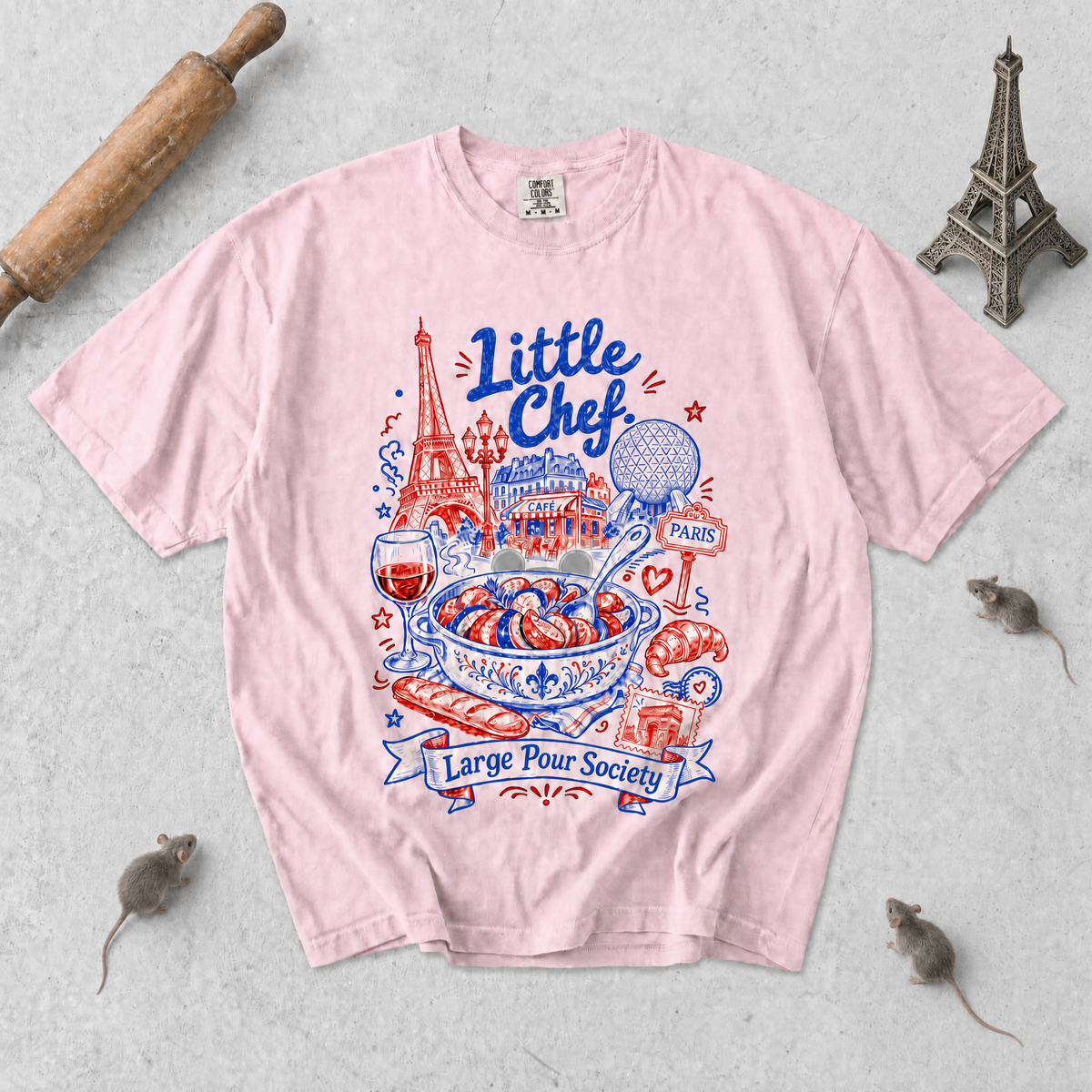 Little Chef Large Pour Society T-Shirt
