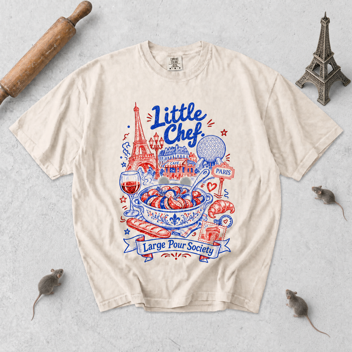 Little Chef Large Pour Society T-Shirt
