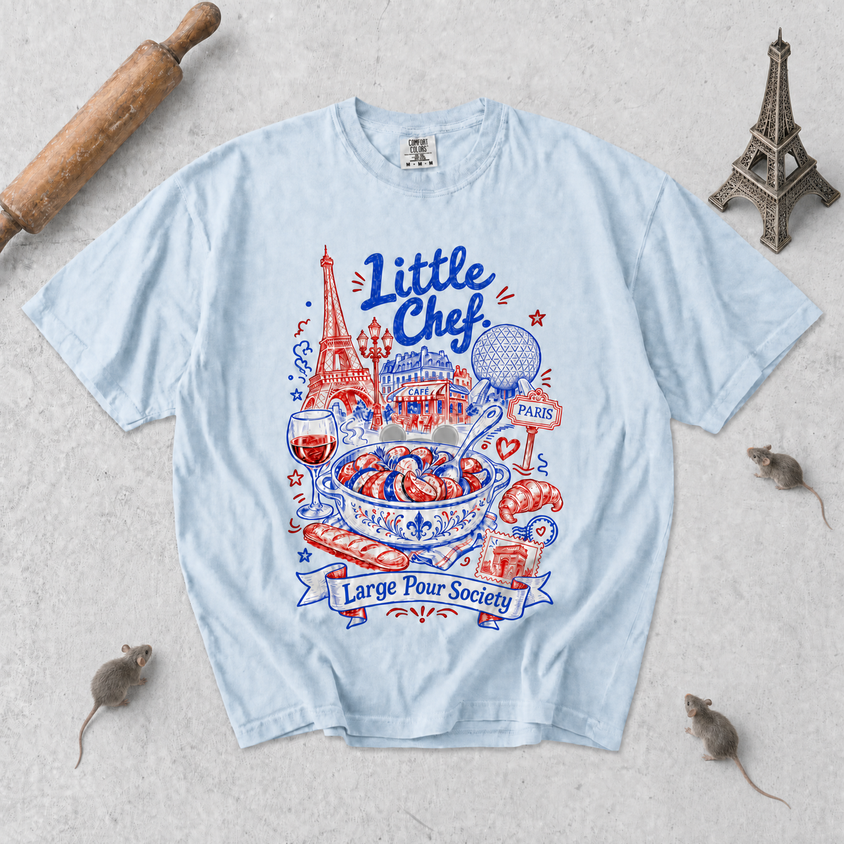 Little Chef Large Pour Society T-Shirt